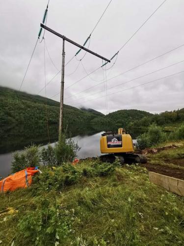 Stolpe Skifte ved stengvannet